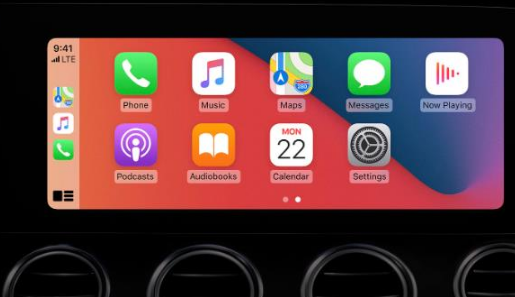 黄骅apple维修网点分享如何将iPhone连接到CarPlay 